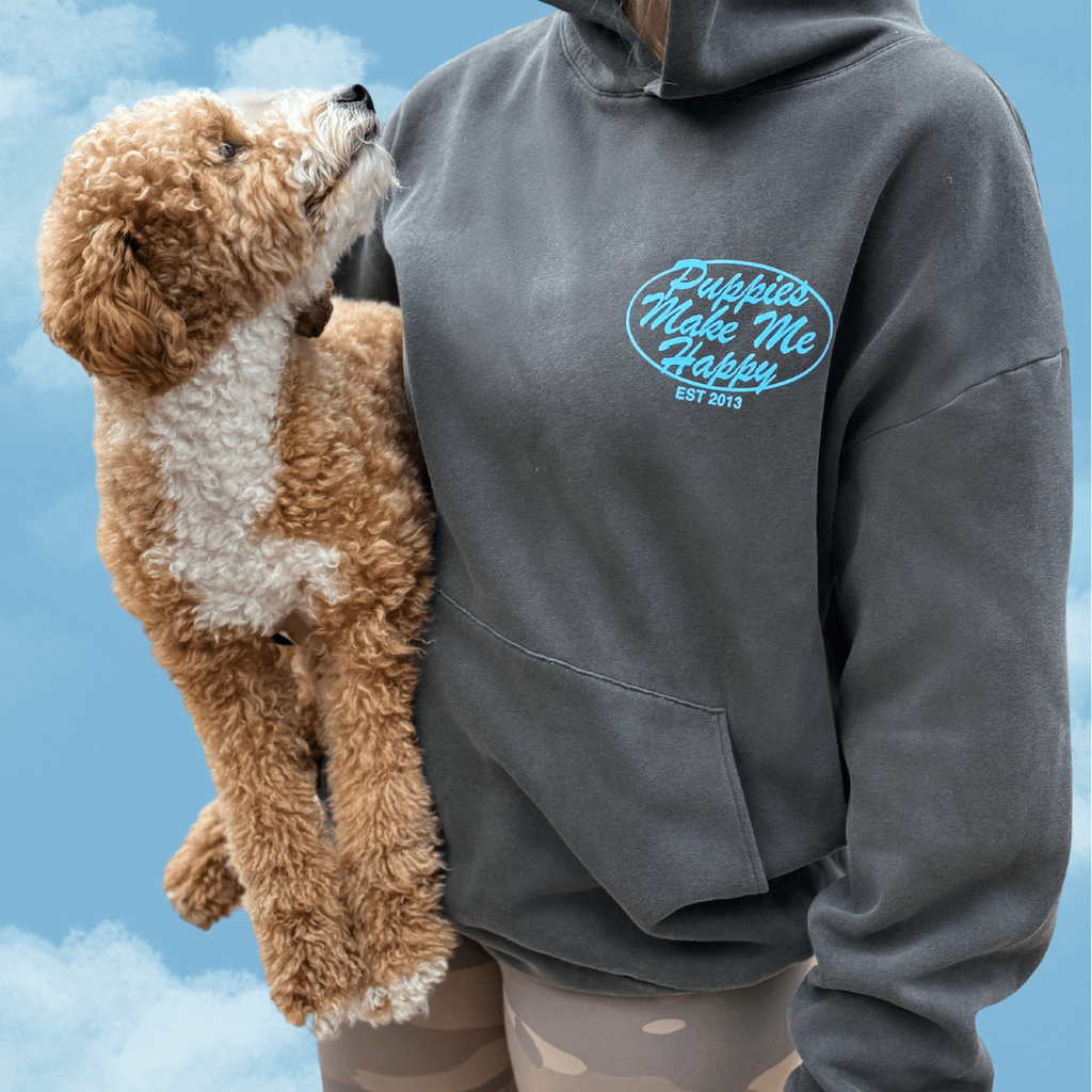 Pet All The Dogs Hoodie | Present for Dog Lovers & Dog Owners - Puppies Make Me Happy