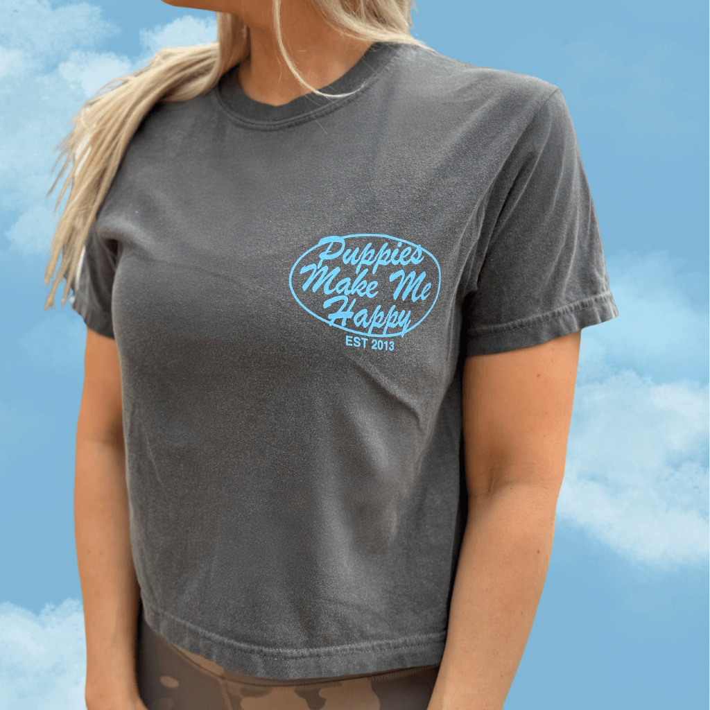 Pet All The Dogs Women’s T-Shirt | Present for Dog Moms & Dog Lovers - Puppies Make Me Happy