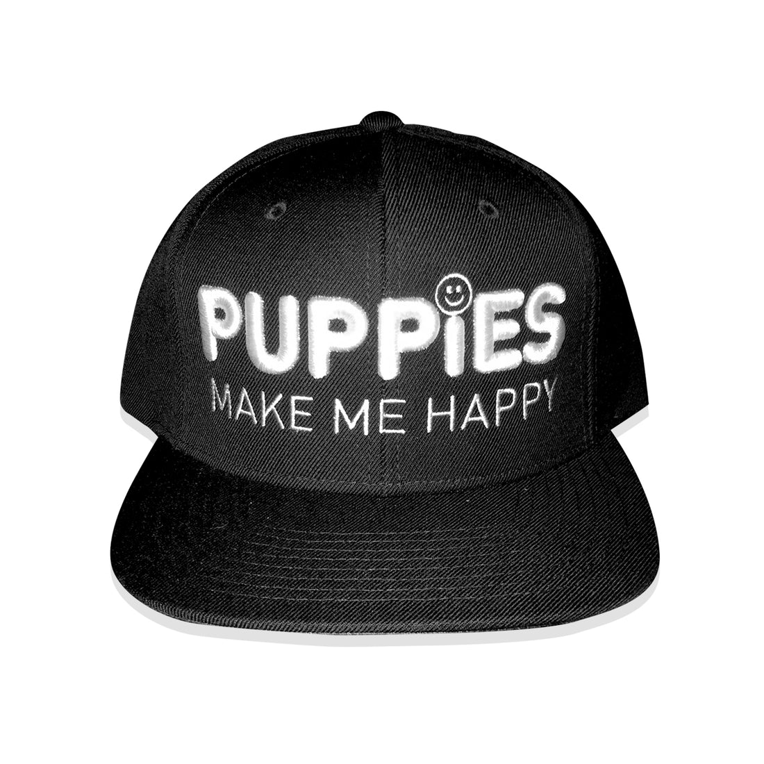 Company Cap | Snapback Hat - Puppies Make Me Happy