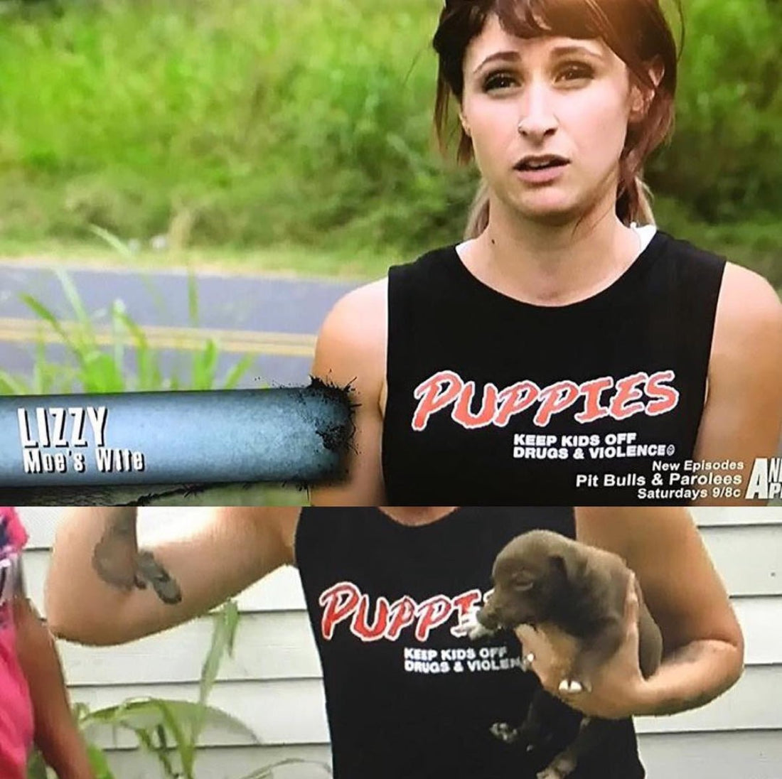 D.A.R.E | Crop Top - Puppies Make Me Happy