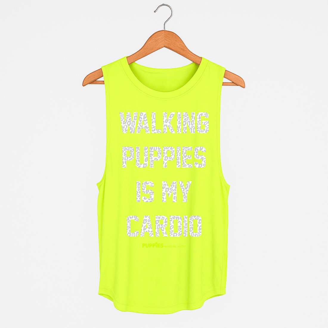 Walking Puppies is my Cardio | Women's Sleeveless - Puppies Make Me Happy