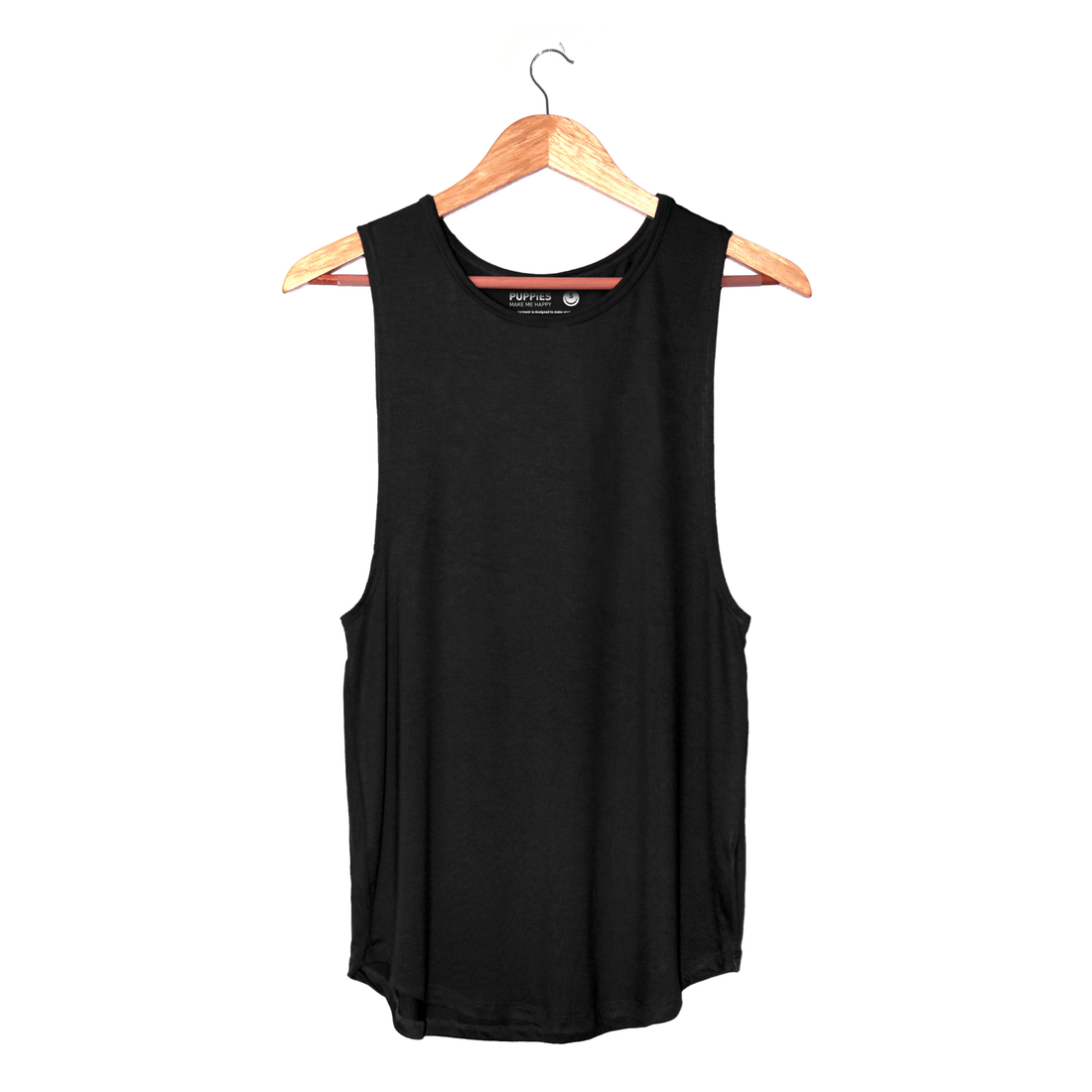 Women's Sleeveless Tank | Blank Puppies Basics | Made in the USA - Puppies Make Me Happy