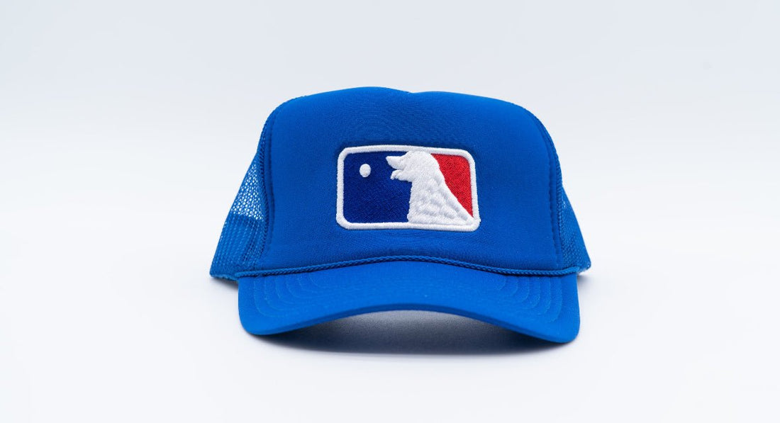 Play Ball Trucker Hat - Puppies Make Me Happy