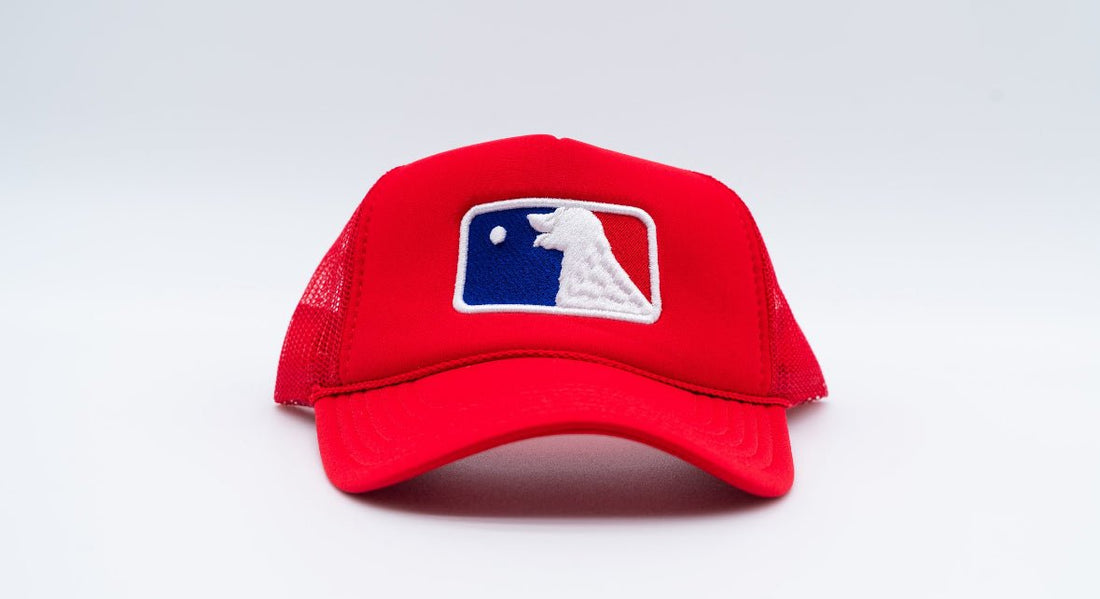 Play Ball Trucker Hat - Puppies Make Me Happy