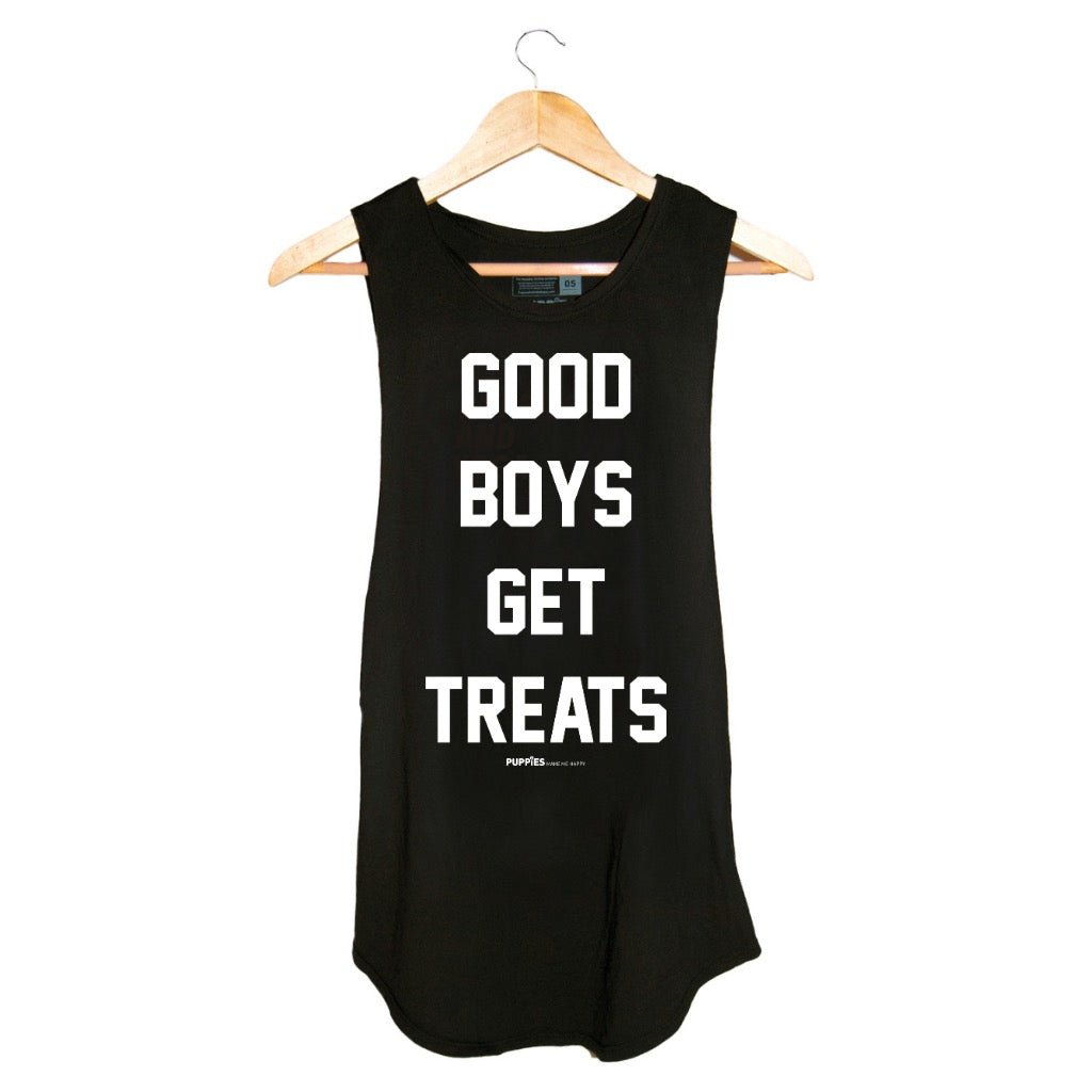 Good Boys Get Treats Women's Tank Top | Gift for Dog Moms - Puppies Make Me Happy