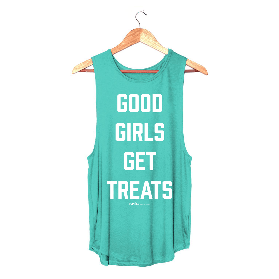 Good Girls Get Treats Tank | Gift for Dog Lovers - Puppies Make Me Happy