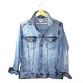 Your Dog Here | Custom Your Dog's Face | Uni - Sex Denim Jean Jacket - Puppies Make Me Happy