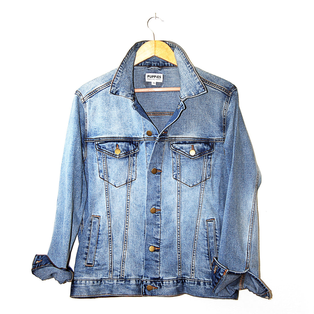 Your Dog Here | Big Love | Jean Jacket - Puppies Make Me Happy