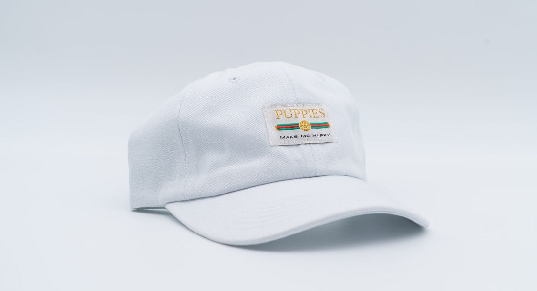 Designer Luxury Puppies | Strapback Dad Hat | Ice Edition - Puppies Make Me Happy