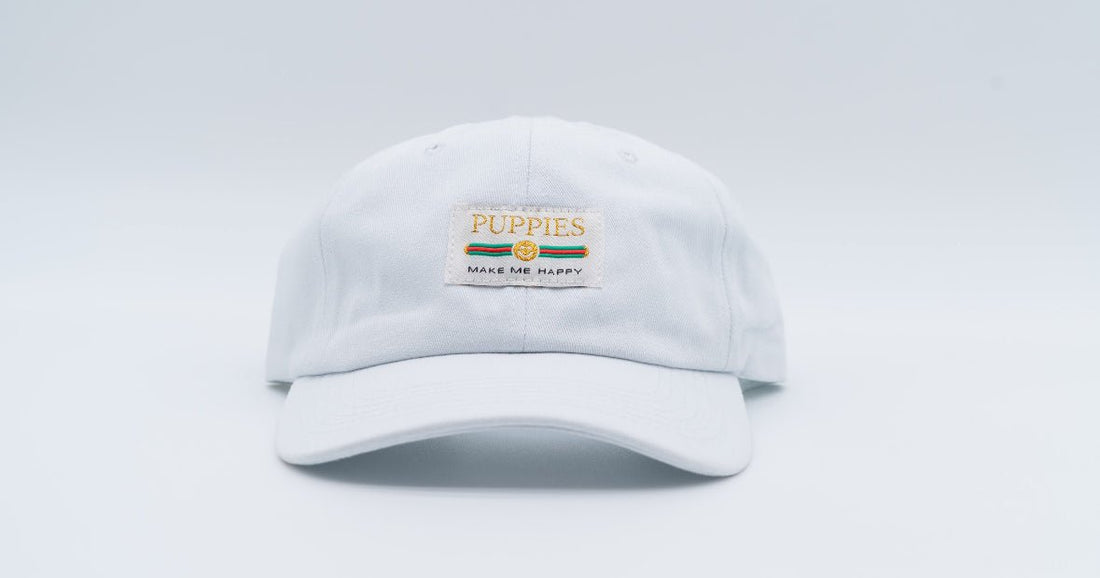Designer Luxury Puppies | Strapback Dad Hat | Ice Edition - Puppies Make Me Happy
