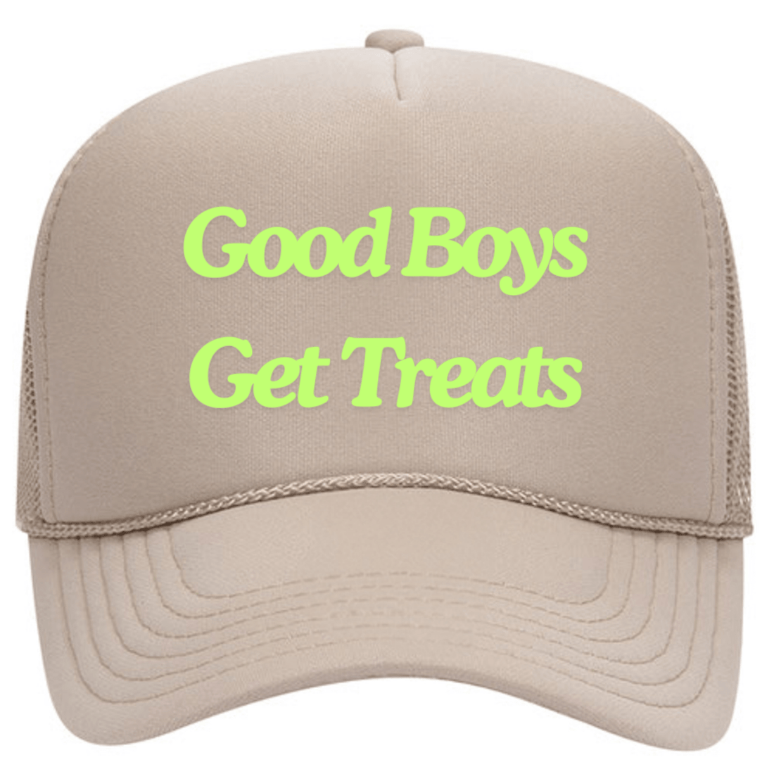 Good Boys Get Treats Trucker Hat | Custom Dog Hat | Gift for Dog Dads - Puppies Make Me Happy