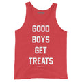 Good Boys Get Treats | Gift for Dog Dad | Uni - Sex Tank Top - Puppies Make Me Happy