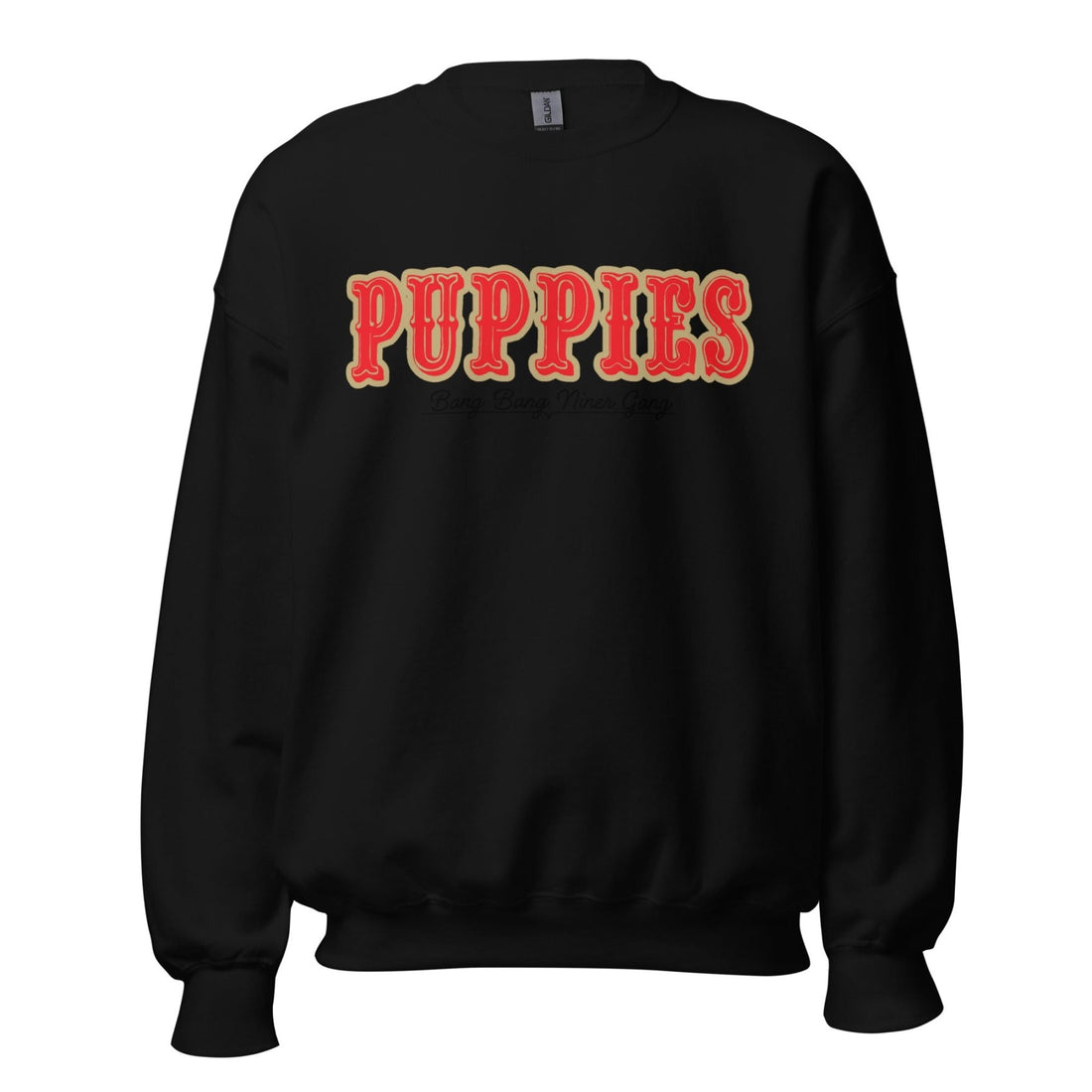 Puppies Bang Bang | Unisex Sweatshirt - Puppies Make Me Happy
