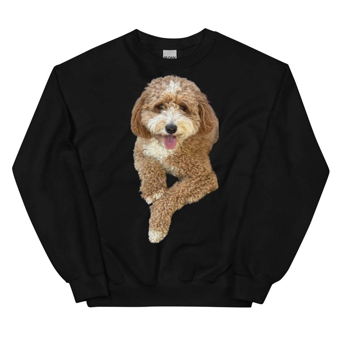 Custom Dog Photo Unisex Sweatshirt – Your Dog Here - Puppies Make Me Happy