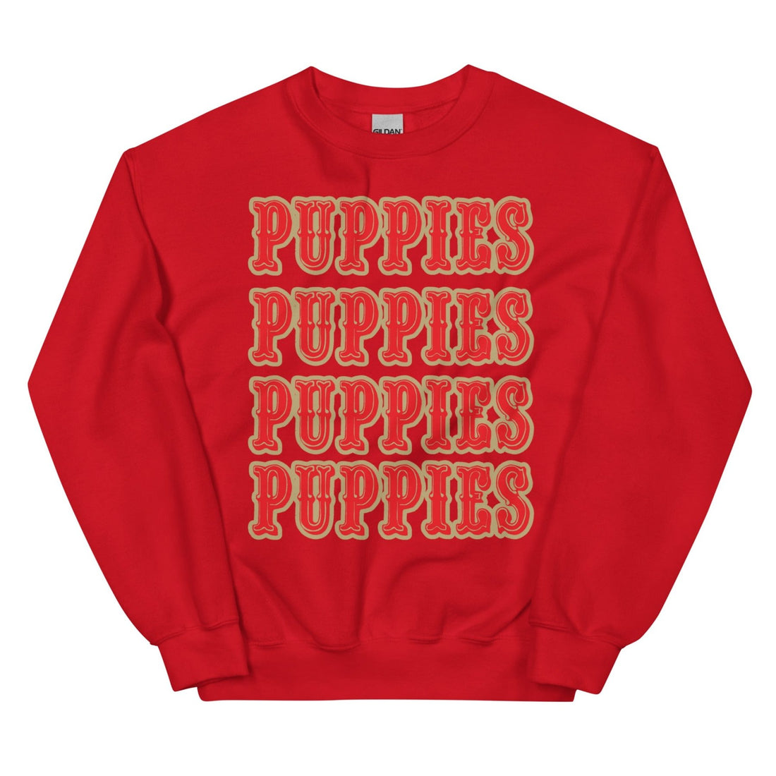 Puppies Faithful | Unisex Sweatshirt - Puppies Make Me Happy