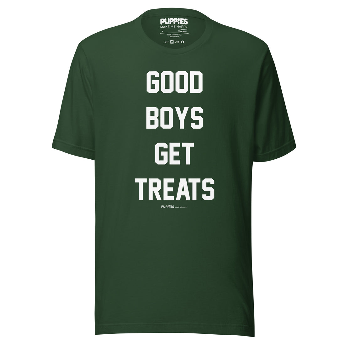 Good Boys Get Treats T-Shirt | Gift for Dog Lovers & Dog Owners - Puppies Make Me Happy