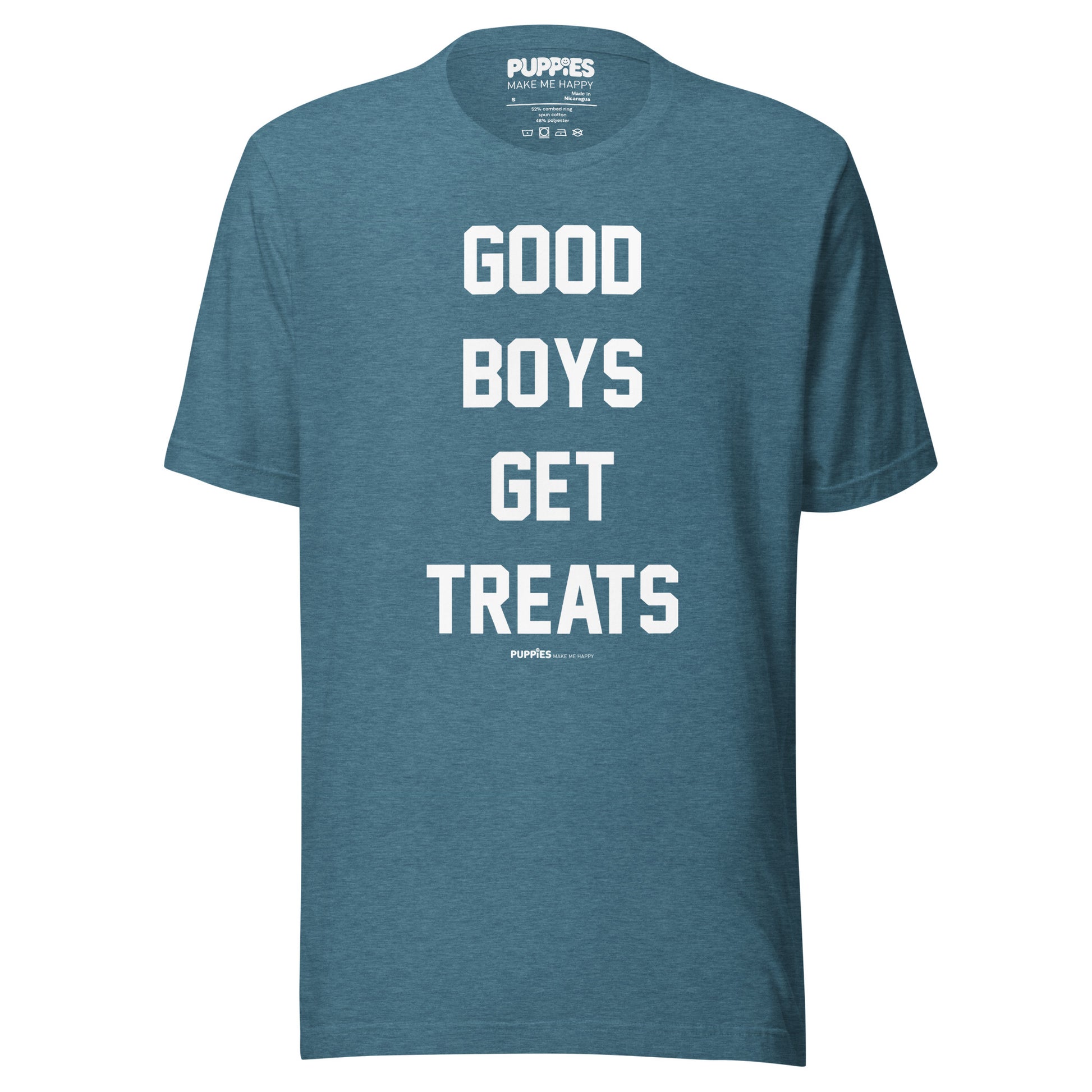 Good Boys Get Treats T-Shirt | Gift for Dog Lovers & Dog Owners - Puppies Make Me Happy