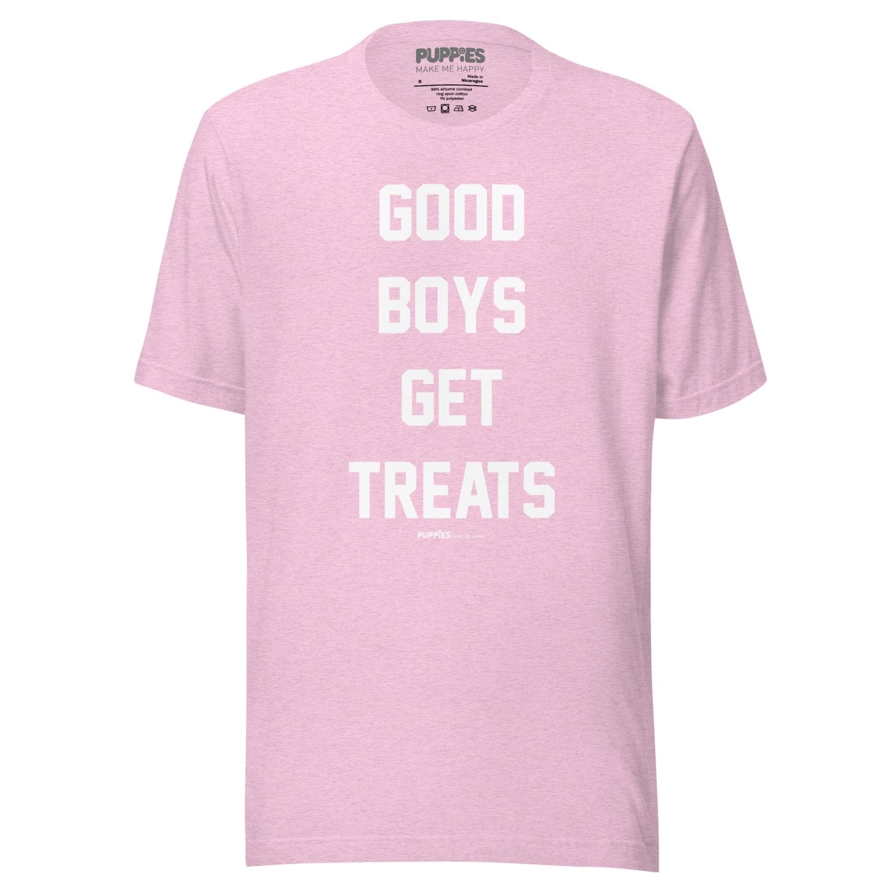 Good Boys Get Treats T-Shirt | Gift for Dog Lovers & Dog Owners - Puppies Make Me Happy