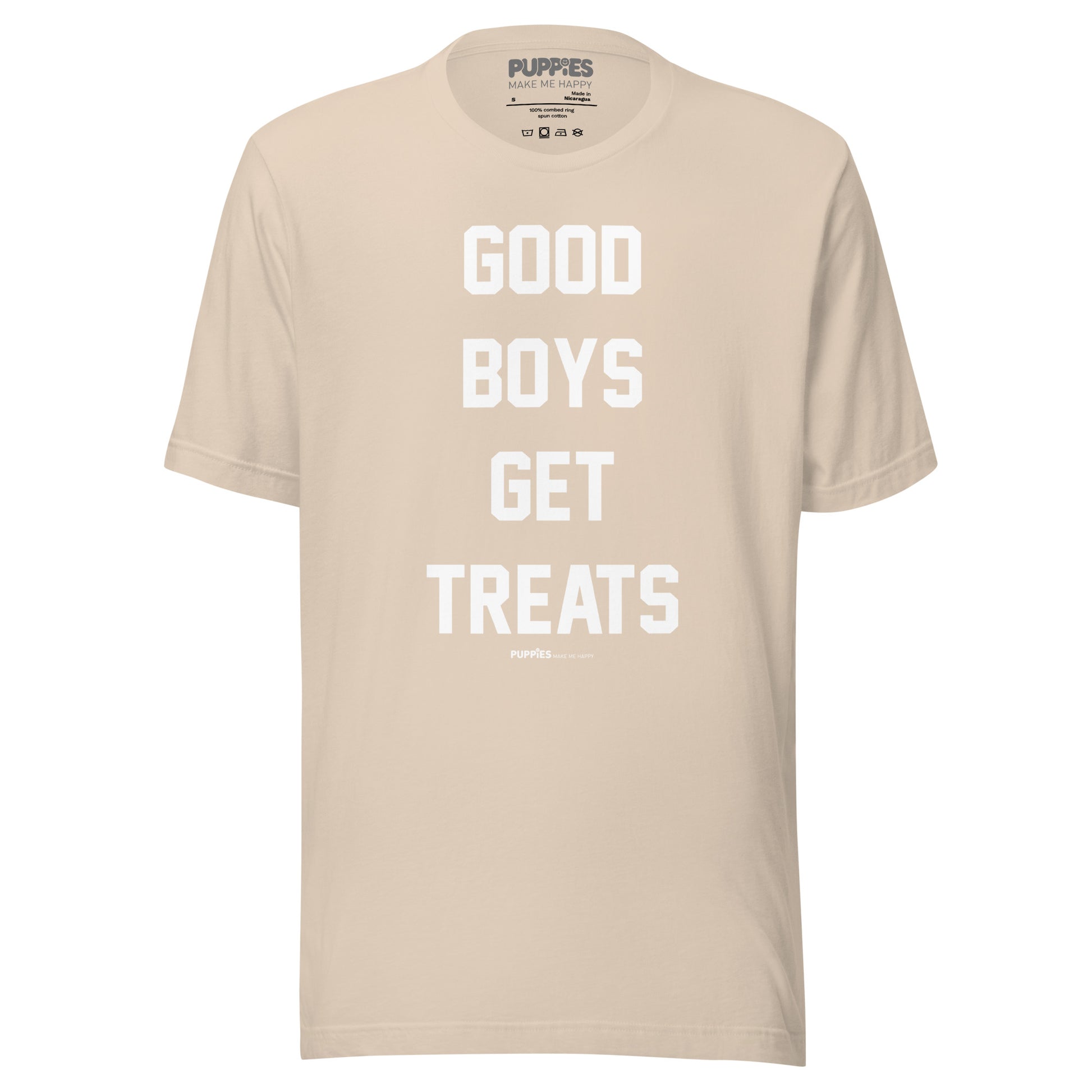 Good Boys Get Treats T-Shirt | Gift for Dog Lovers & Dog Owners - Puppies Make Me Happy
