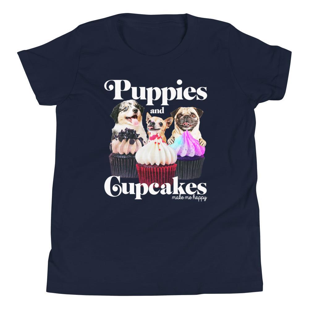 mmm Cupcakes | YOUTH TEE - Puppies Make Me Happy