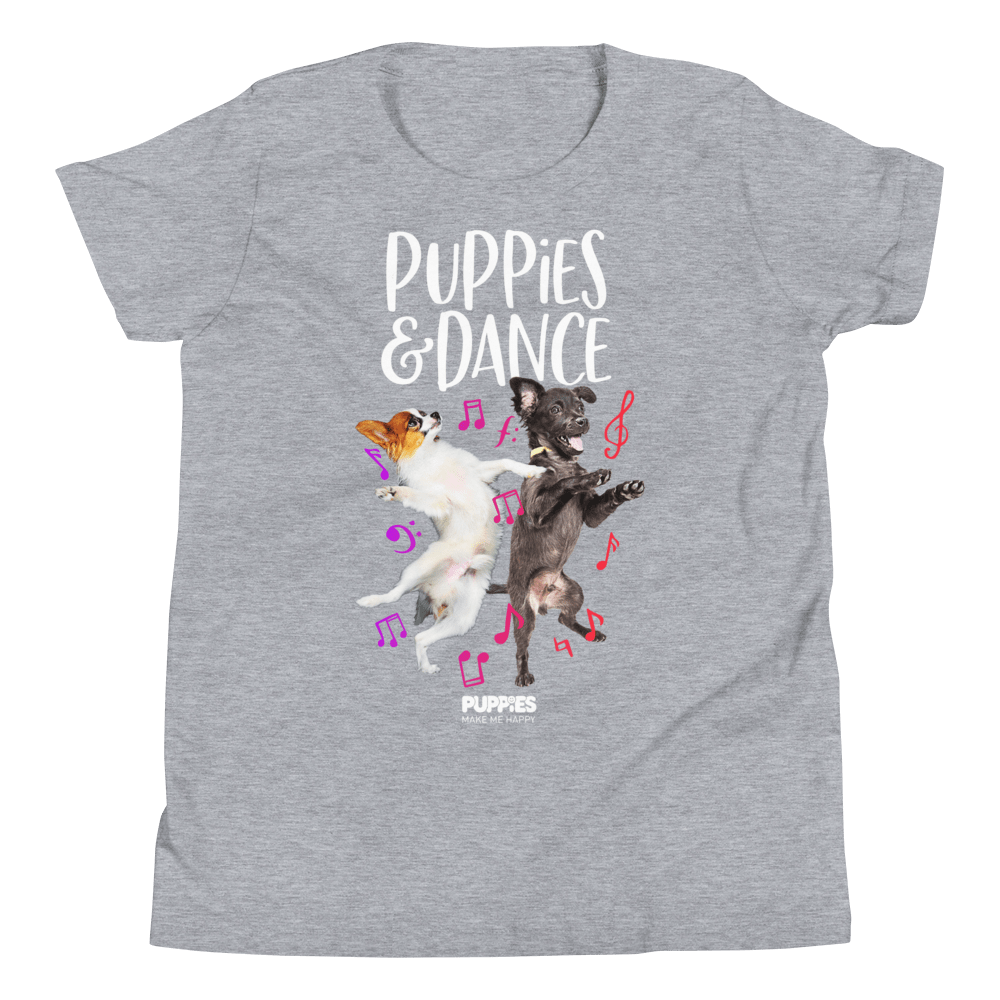 DANCE Puppies | Youth Tee - Puppies Make Me Happy