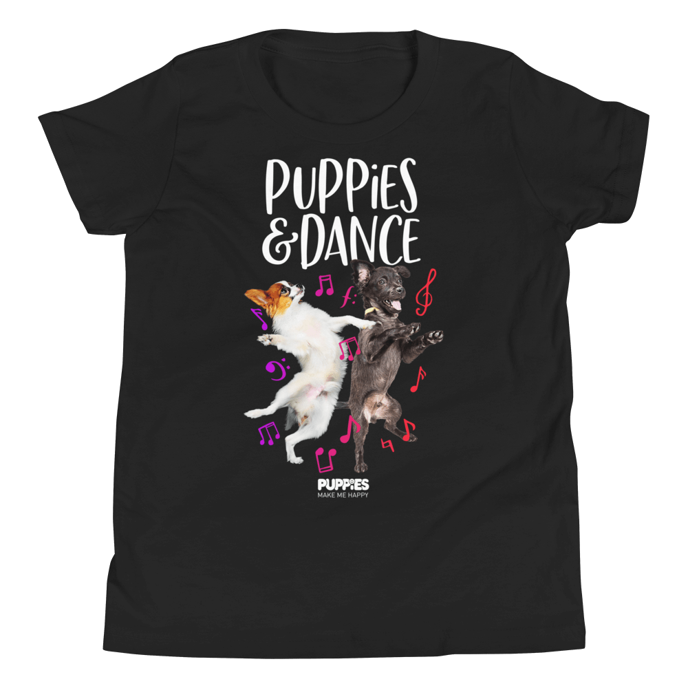 DANCE Puppies | Youth Tee - Puppies Make Me Happy