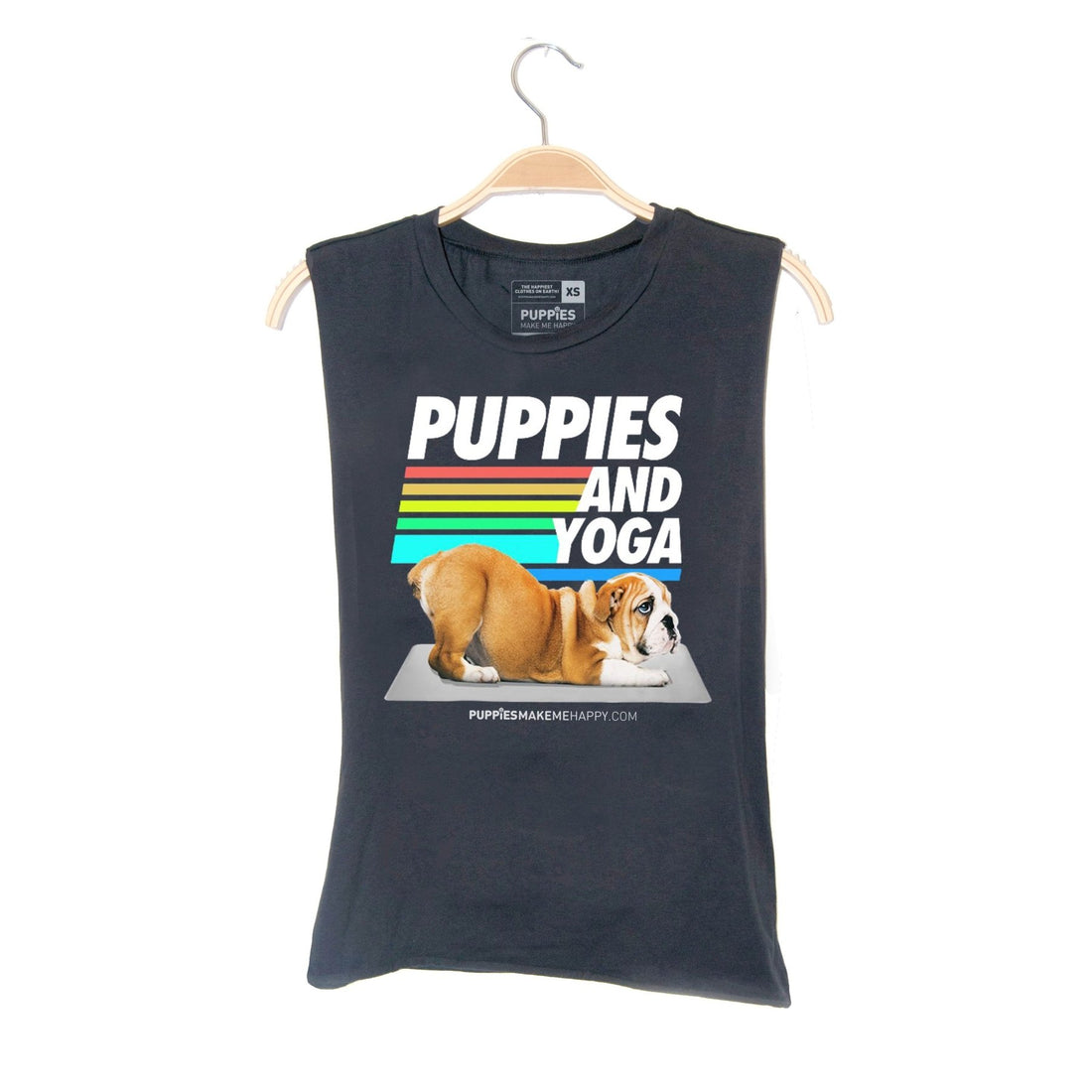 Puppies and Yoga 2025 | Puppies Soft Uni - Sex Tank - Puppies Make Me Happy
