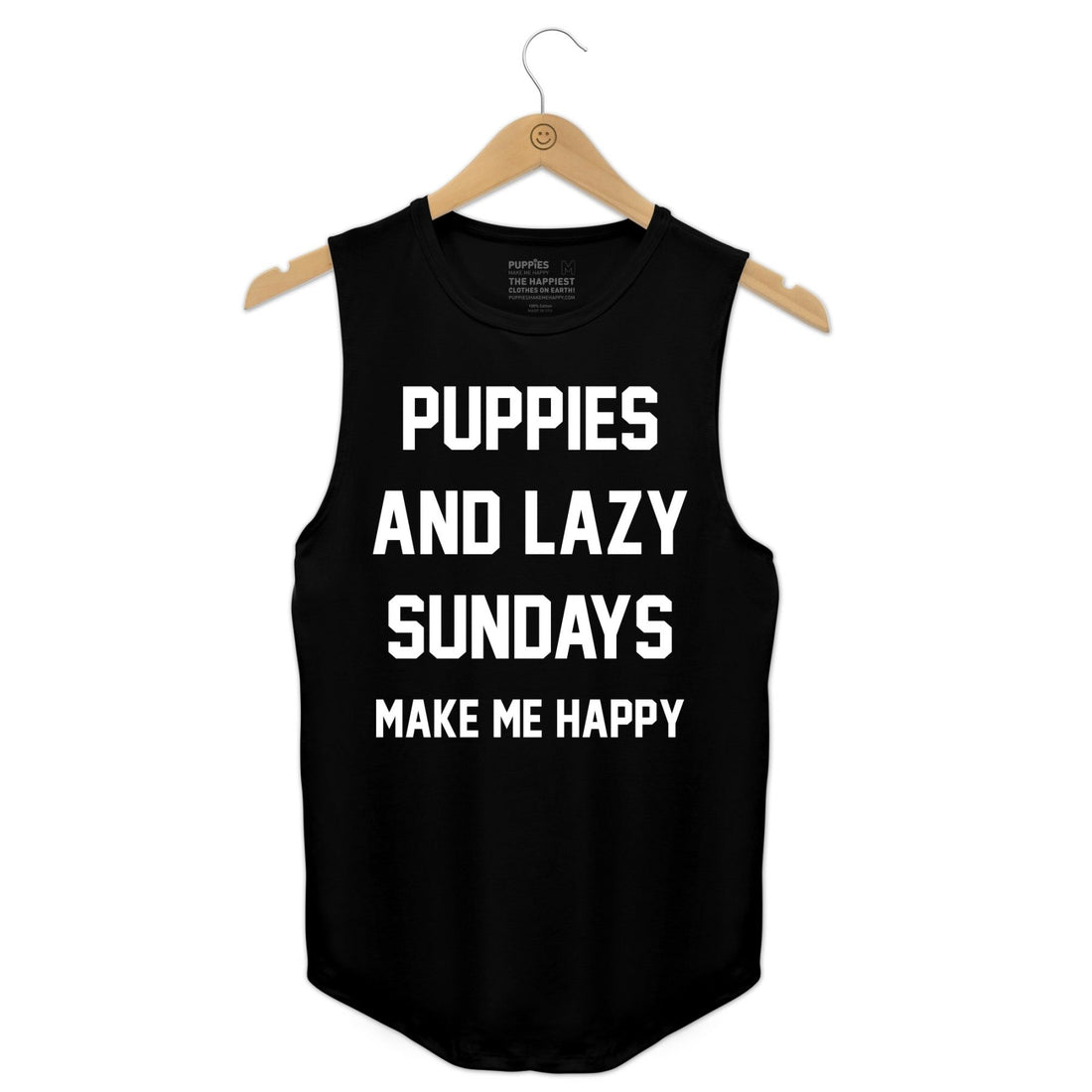 Puppies and Lazy Sundays | Women's Sleeveless - Puppies Make Me Happy