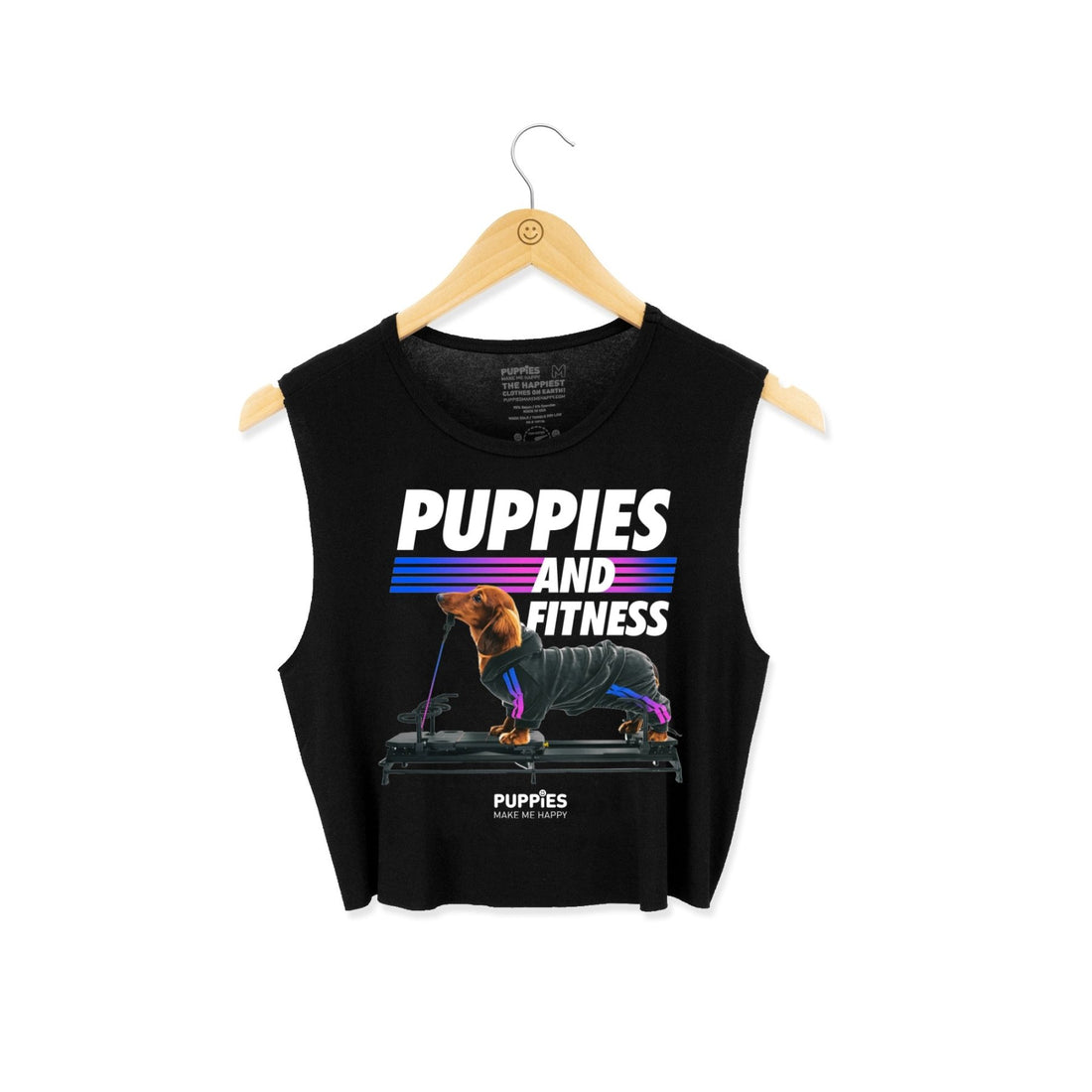 Pilates Reform | Crop Top - Puppies Make Me Happy