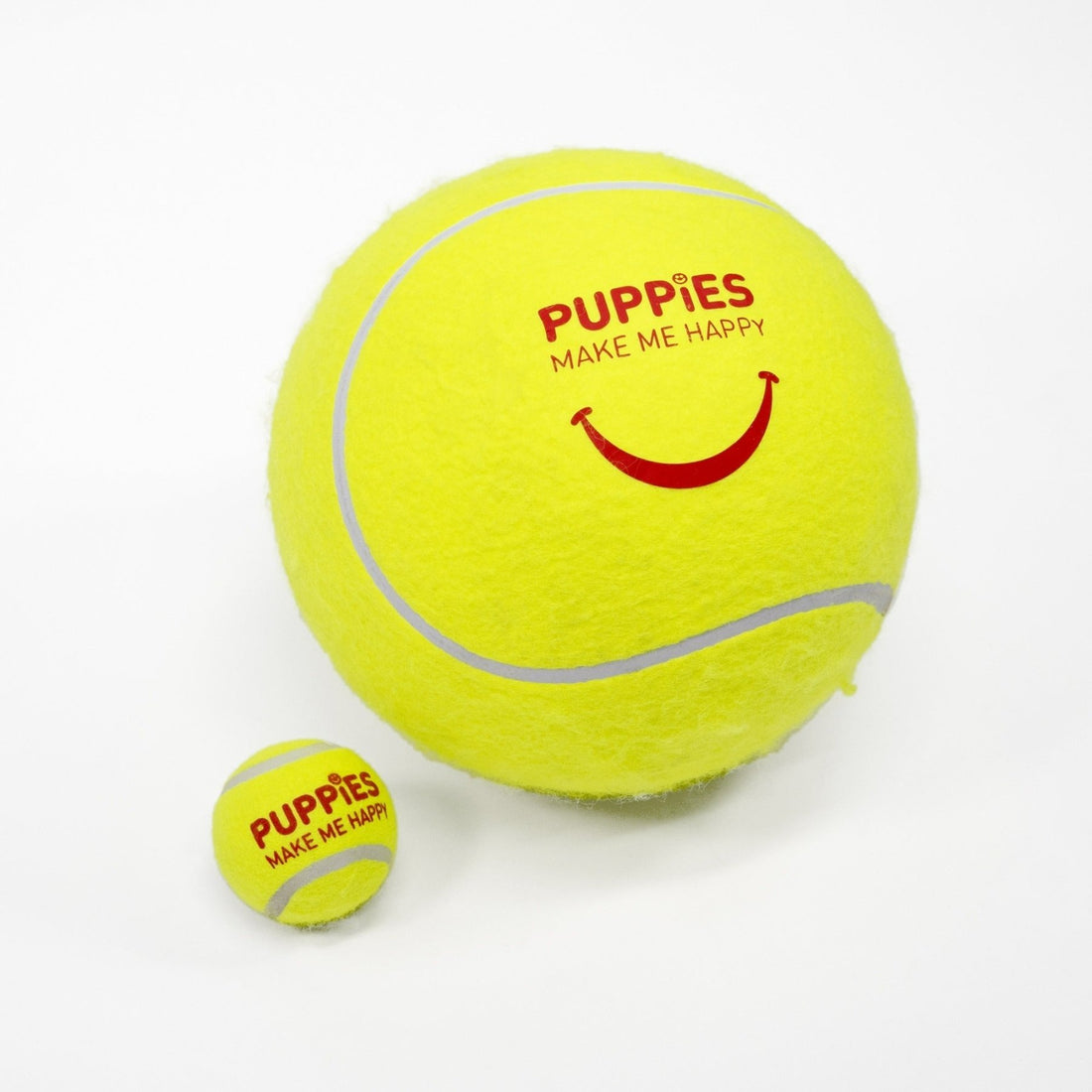 Fitness Big Tennis Ball - Puppies Make Me Happy