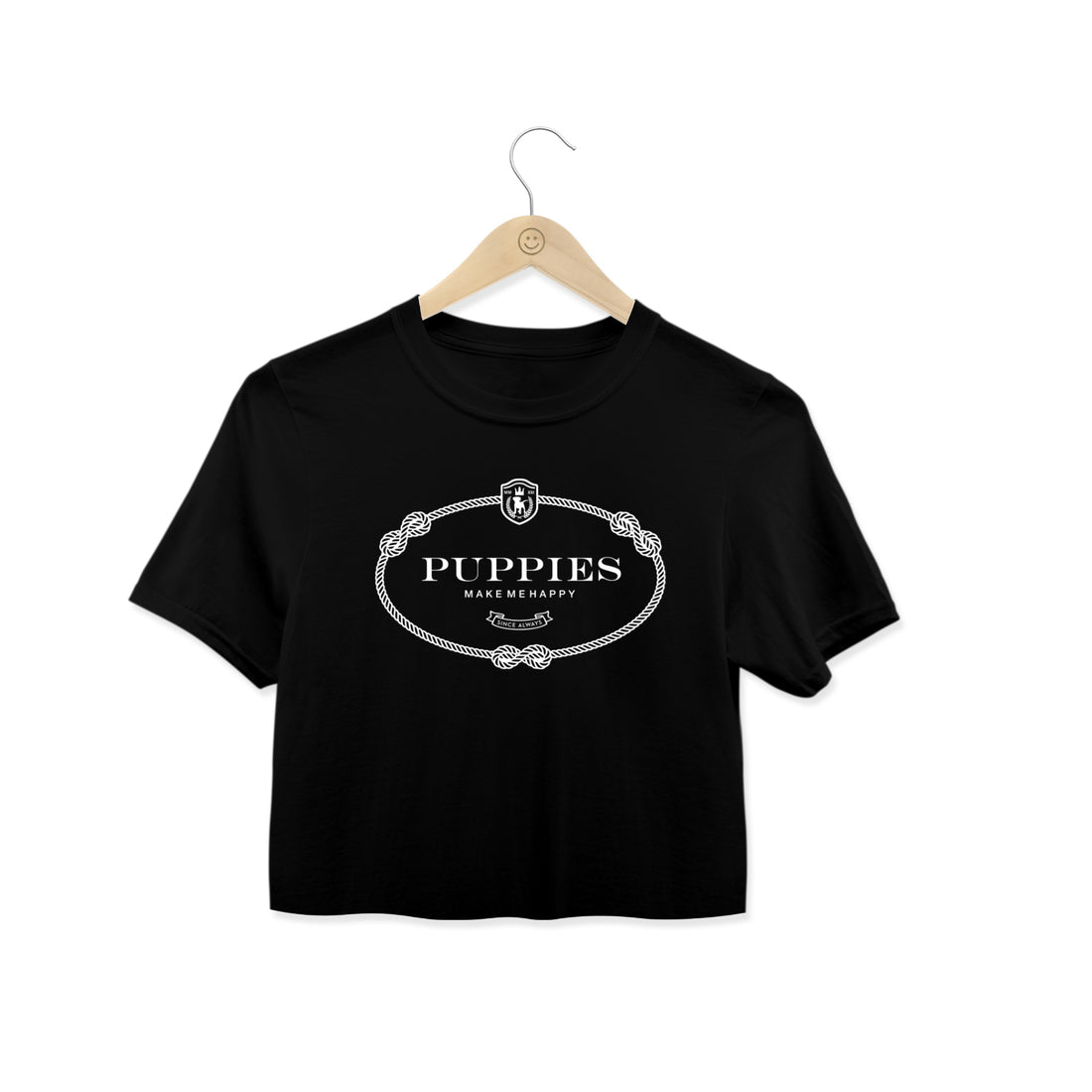Puppies Milano | Crop Tee - Puppies Make Me Happy