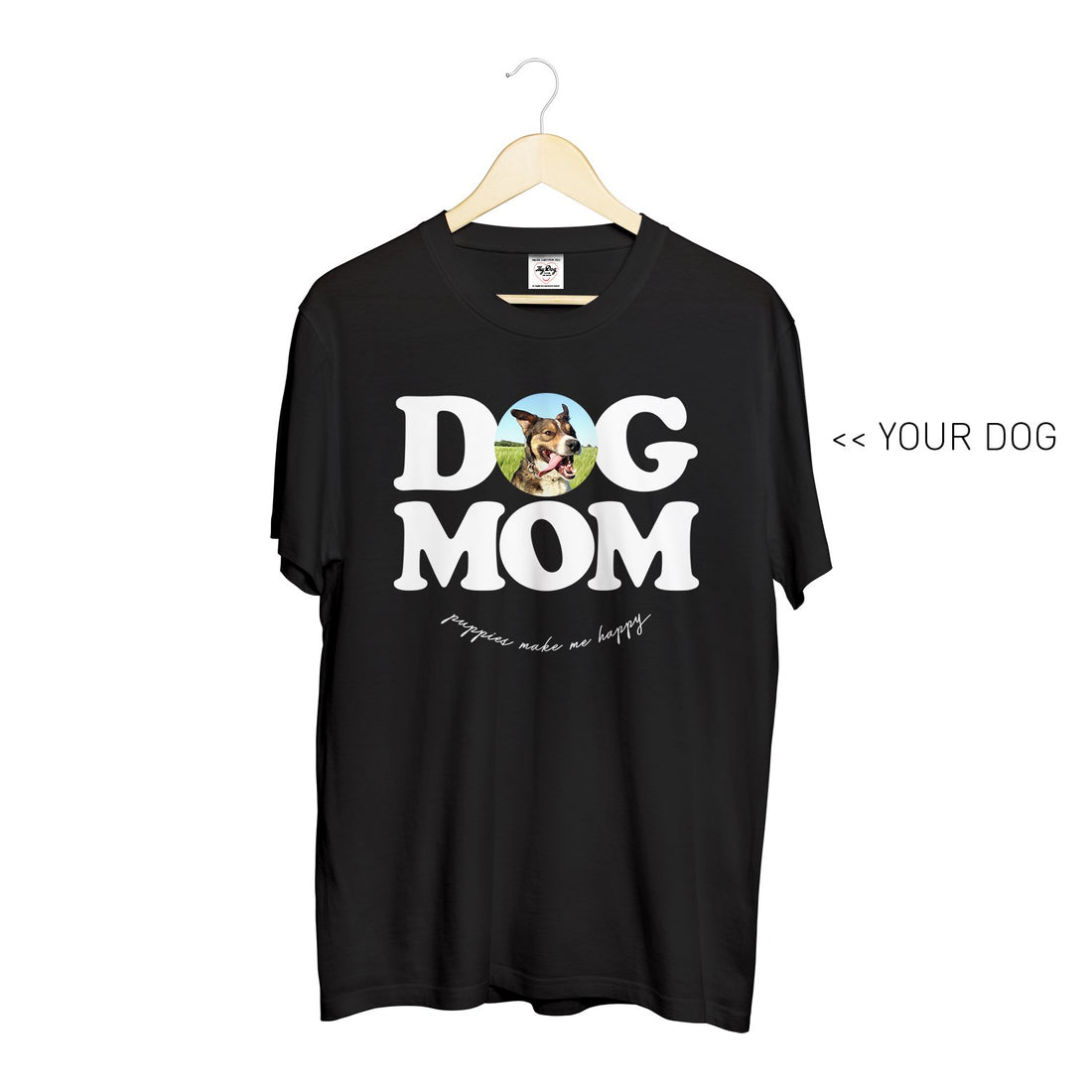 Your Dog Here | Personalized Dog Mom Crewneck | Gift for Dog Owners - Puppies Make Me Happy
