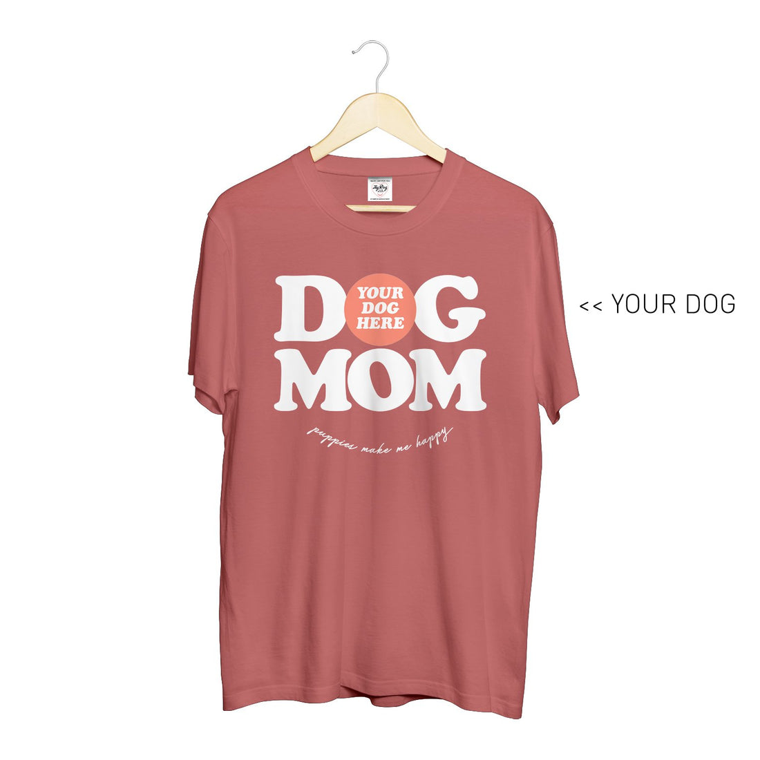 Your Dog Here | Personalized Dog Mom Crewneck | Gift for Dog Owners - Puppies Make Me Happy