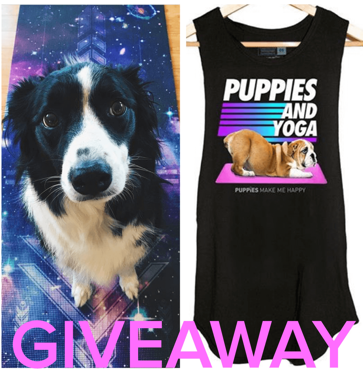 PMMH+Wildlings Yoga - Puppies Make Me Happy