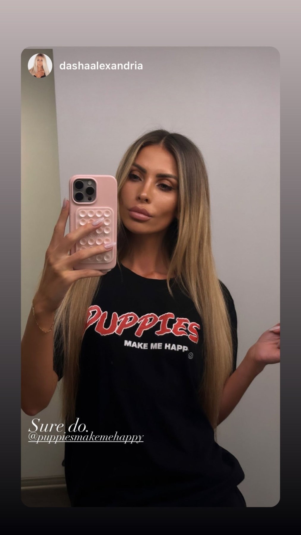 Puppies Keep Kids Off Drugs and Alcohol| Uni-Sex Crewneck Tee - Puppies Make Me Happy