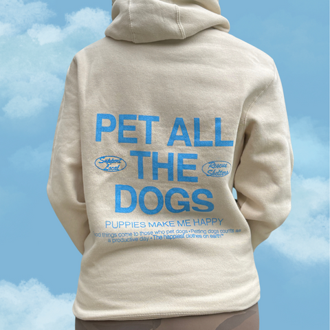 Pet All The Dogs 2.0 | Uni-Sex Hoodie