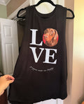 Your Dog Here | Custom True Puppy Love Women's Sleeveless Tank | Dog Owner Gift - Puppies Make Me Happy