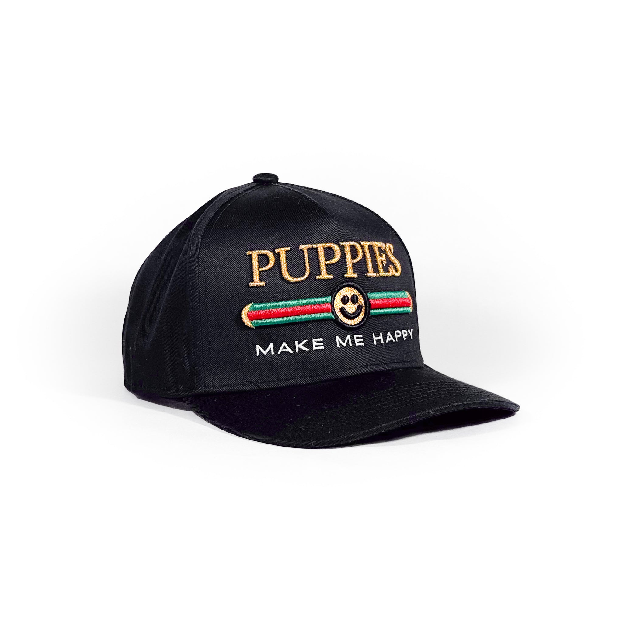 Pup Lux | 5 Panel Hat | Black