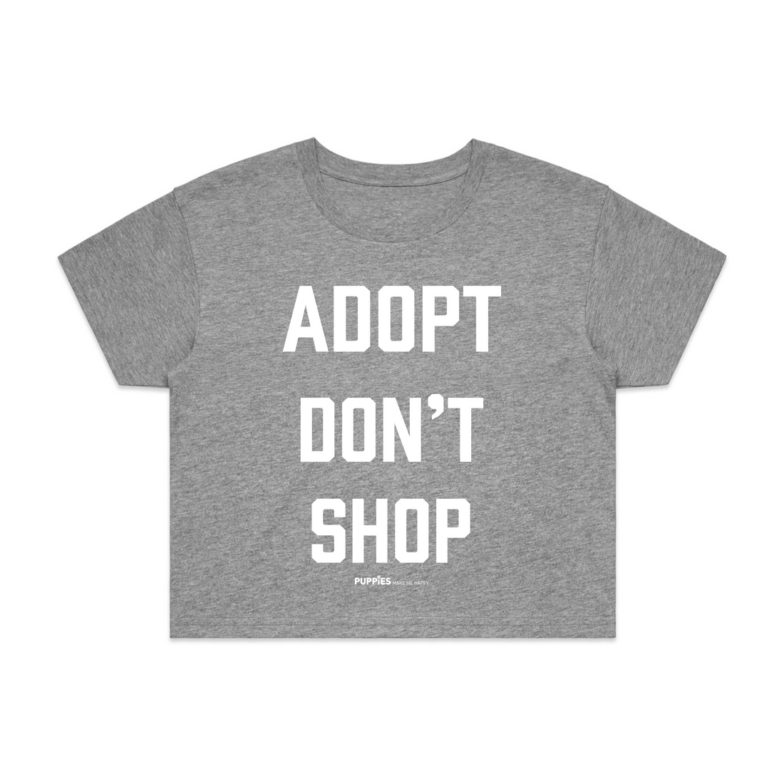 Adopt Don't Shop | Crop Tee