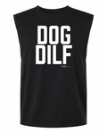 Dog DILF Unisex Heavyweight Muscle Tank | Vintage Washed Sleeveless - Puppies Make Me Happy