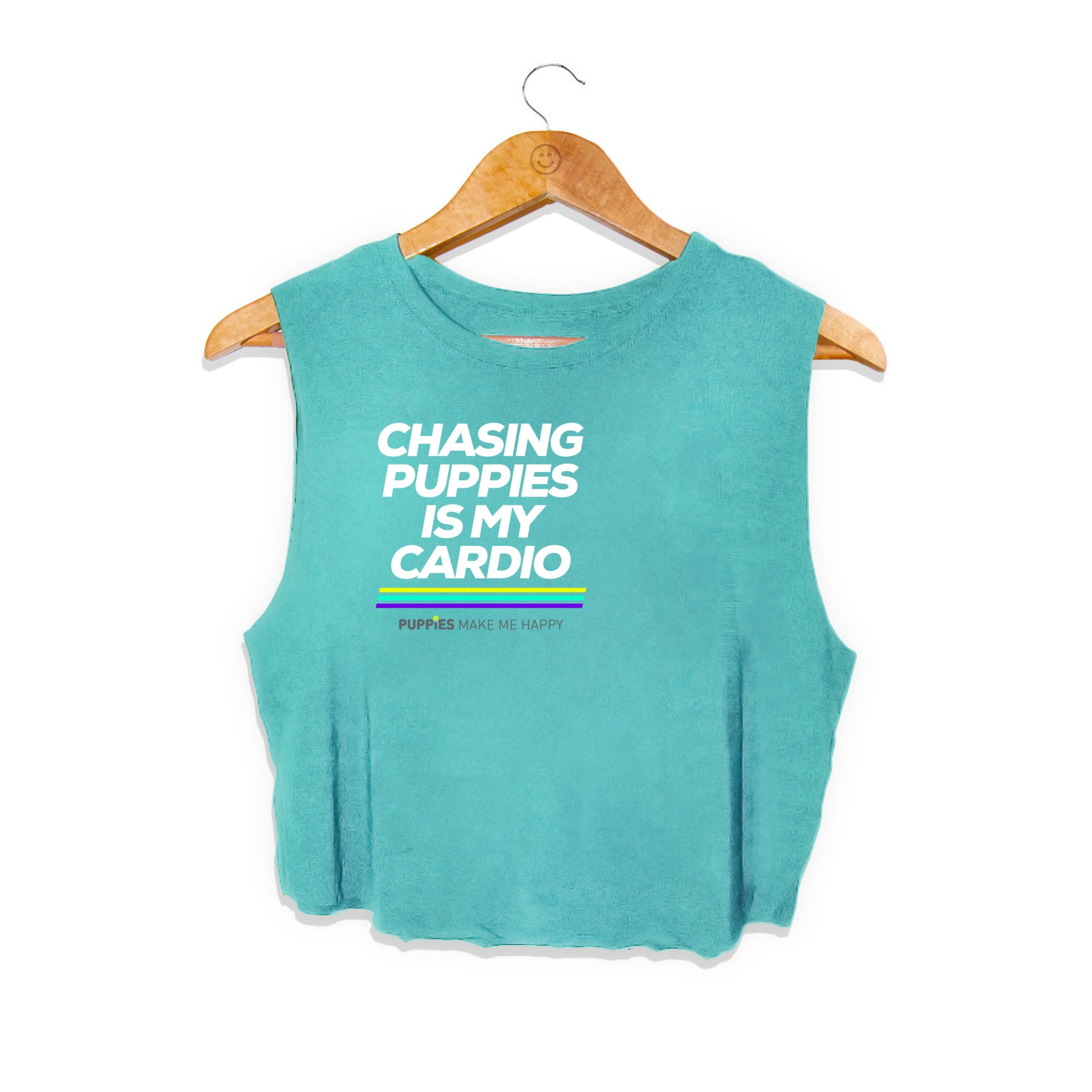 Chasing Puppies is my Cardio | Crop Tank