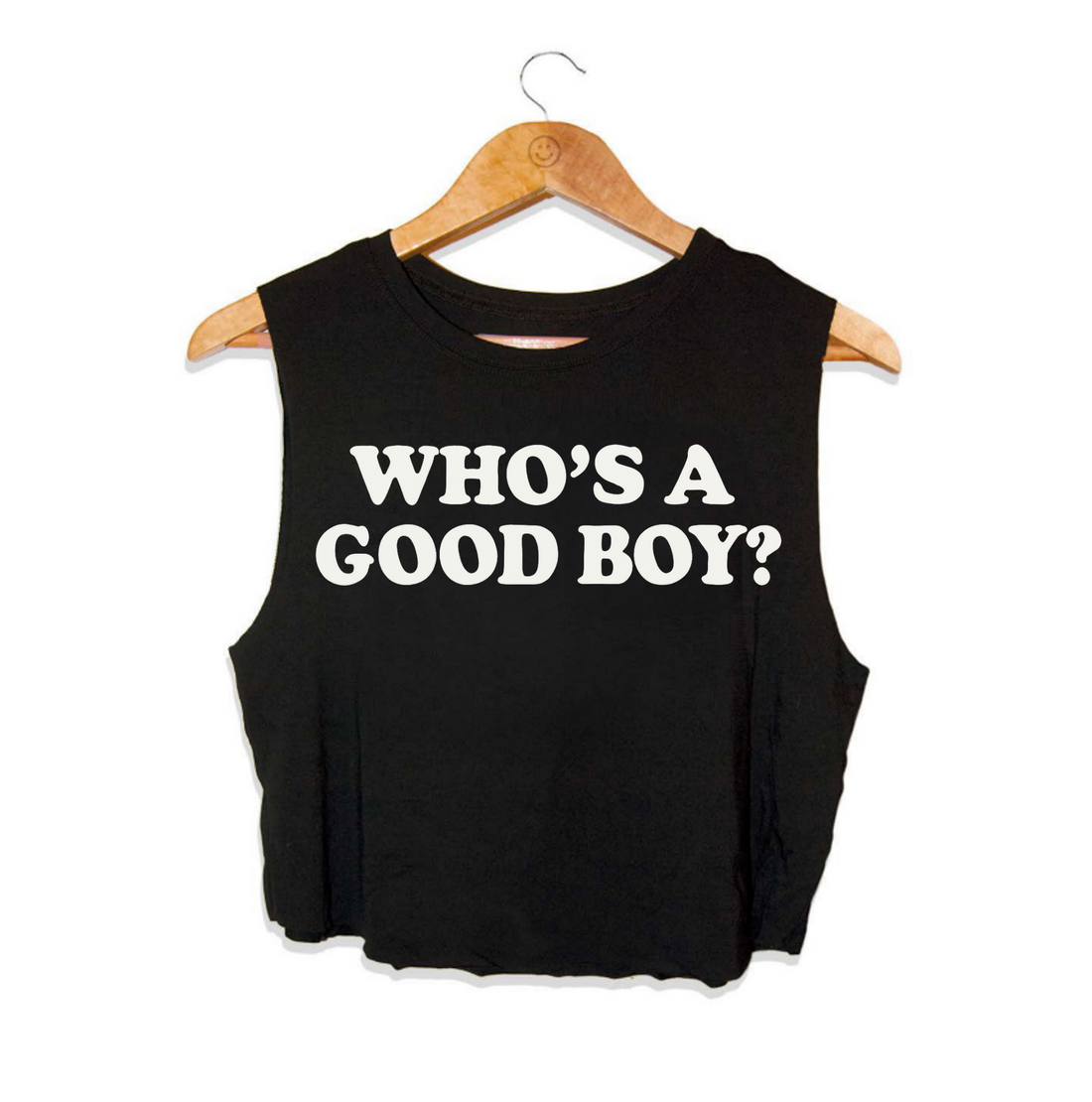 Who's a Good Boy? | Puppies Soft Crop Tank