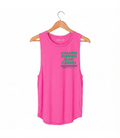 Chasing Puppies is My Cardio | Green Font | Women’s Tank | Made in USA - Puppies Make Me Happy