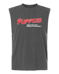 PUPPIES Keep Kids Off Drugs & Violence Heavyweight Muscle Tank | As Seen on House of Stassi - Puppies Make Me Happy