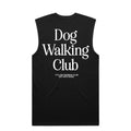 Dog walking club black s/l shirt