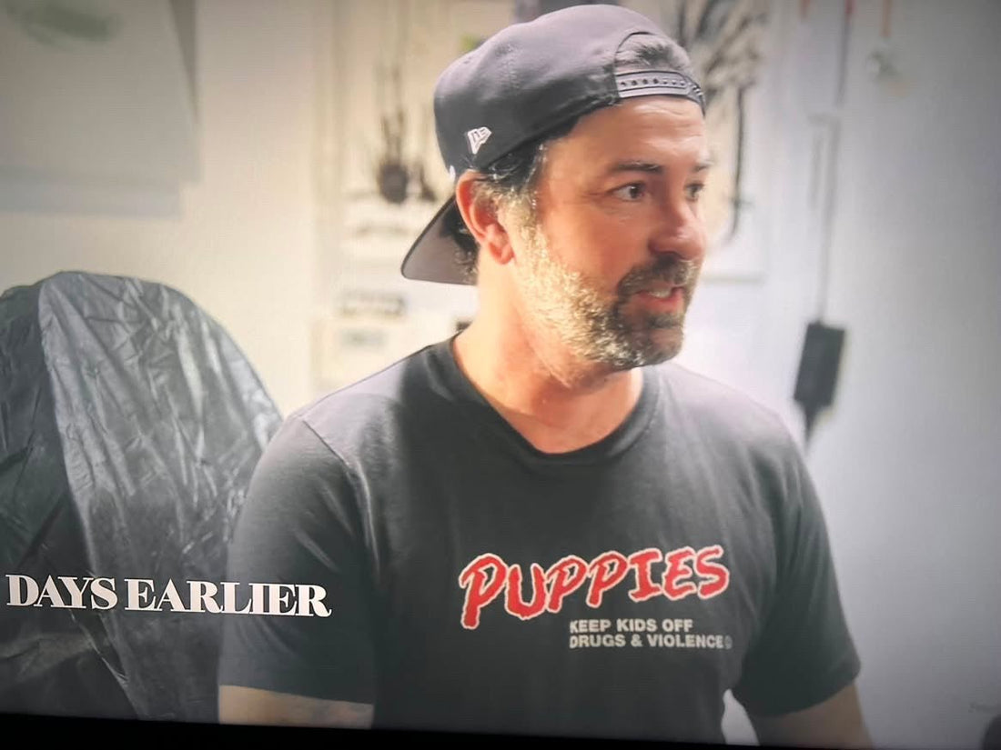 D.A.R.E. | Uni - Sex Crewneck Tee - Puppies Make Me Happy