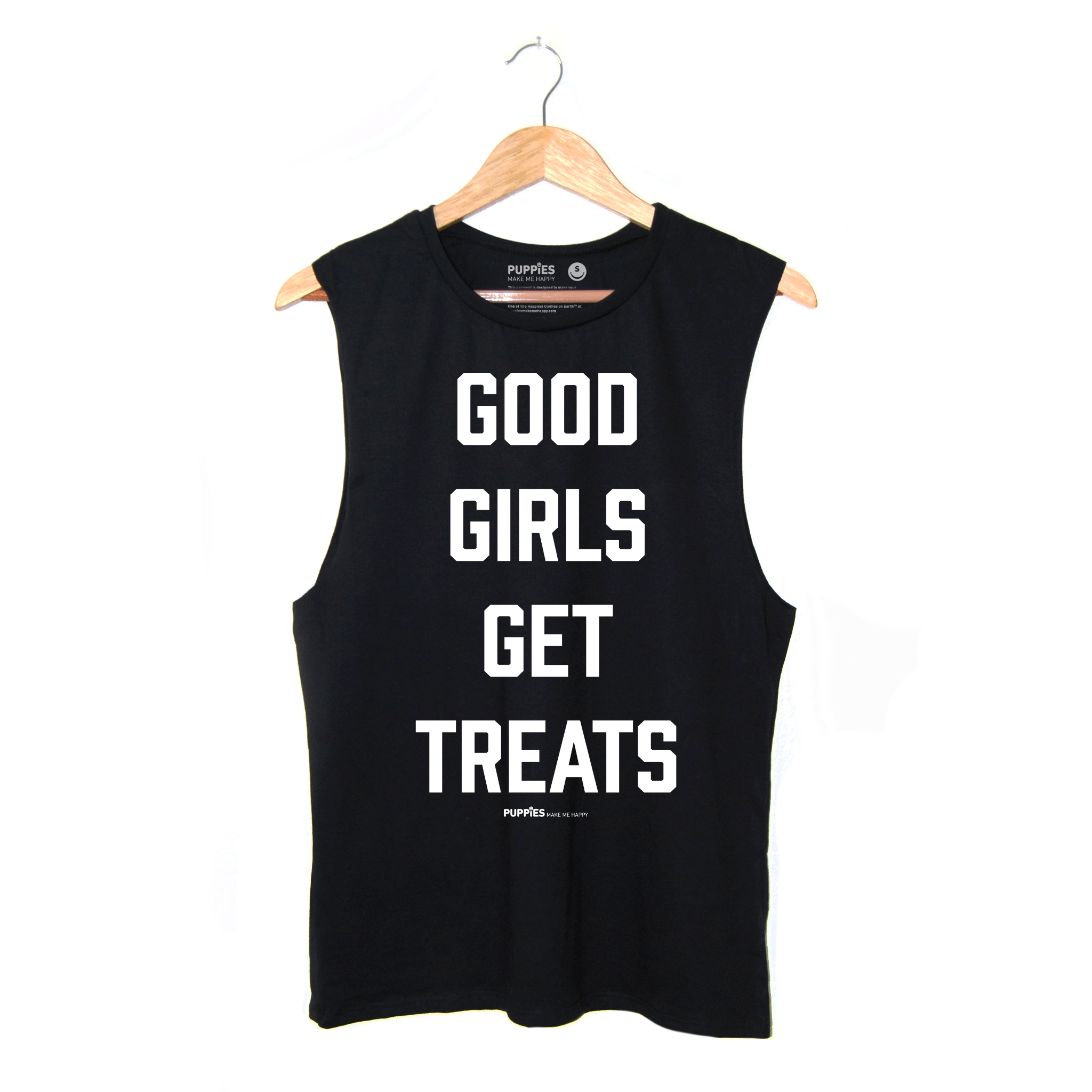 Good Girls Get Treats Muscle Tank | Gift for Dog Lovers - Puppies Make Me Happy