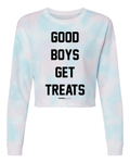 Good Boys Get Treats | Cropped Sweatshirt | Puppies Make Me Happy® - Puppies Make Me Happy