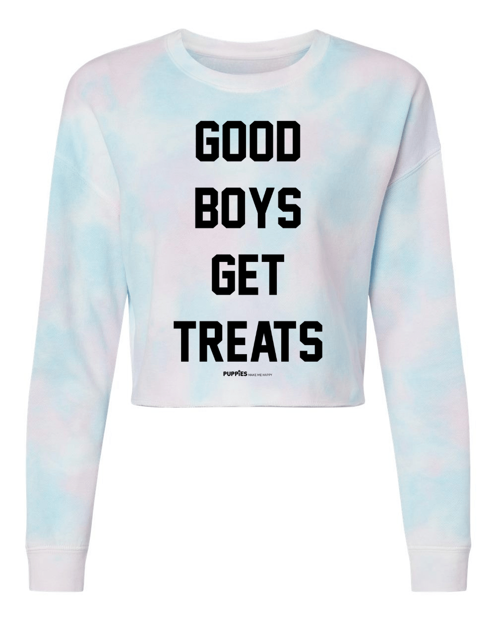 Good Boys Get Treats | Cropped Sweatshirt | Puppies Make Me Happy® - Puppies Make Me Happy