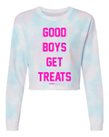 Good Boys Get Treats | Cropped Sweatshirt | Puppies Make Me Happy® - Puppies Make Me Happy